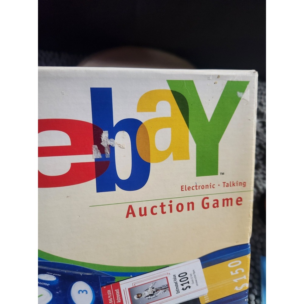 Ebay Electronic Auction Game (Parker Brothers) New/Sealed~Box Flawed - Picture 2 of 6
